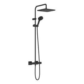 Душова система з термостатом Vernis Shape Hansgrohe 26429670 — вид на білому тлі