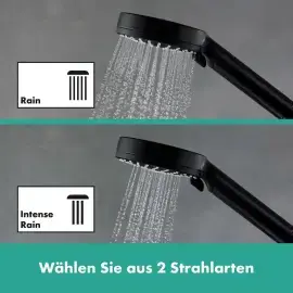 Душова система з термостатом Vernis Shape Hansgrohe 26429670 — вид всередину