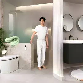 Змішувач для раковини Vivenis Hansgrohe 75022670 Matt Black — ракурс 3/4