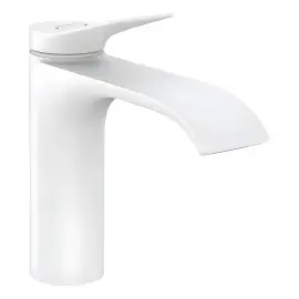 Змішувач для раковини Vivenis Hansgrohe 75022700 White Matt — вид на білому тлі