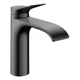 Змішувач для раковини Vivenis Hansgrohe 75023340 Brushed Black Chrome — вид на білому тлі
