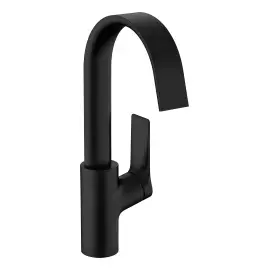 Змішувач для раковини Vivenis Hansgrohe 75030670 Matt Black — вид на білому тлі