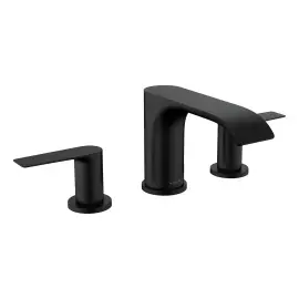 Змішувач для раковини Vivenis Hansgrohe 75033670 Matt Black — вид на білому тлі
