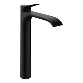 Змішувач для раковини Vivenis Hansgrohe 75040670 Matt Black — вид на білому тлі