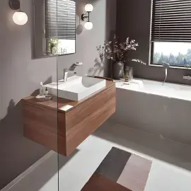 Змішувач для ванни Vivenis Hansgrohe 75420000 Chrome — вид згори