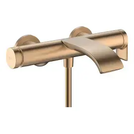 Змішувач для ванни Vivenis Hansgrohe 75420140 Brushed Bronze — вид на білому тлі