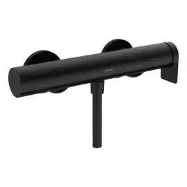 Змішувач для душу Vivenis Hansgrohe 75620670 Matt Black — вид на білому тлі