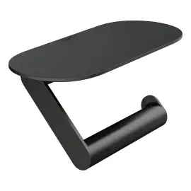 Тримач туалетного паперу з полицею WallStoris Hansgrohe 27928670 — вид на білому тлі