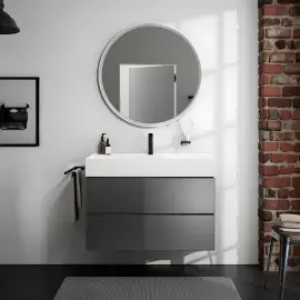 Дзеркало Xarita S Hansgrohe 54981700 — бічний ракурс