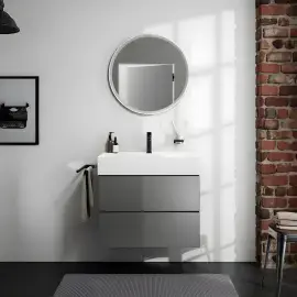 Дзеркало Xarita S Hansgrohe 54982700 — бічний ракурс