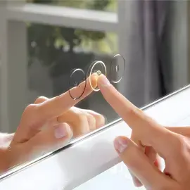 Дзеркало Xarita E Hansgrohe 54985700 — вид ззаду