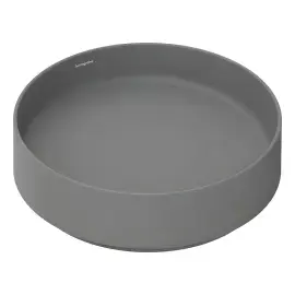 Умивальник Xuniva Evo S Hansgrohe 60323760 Slate Matt Grey — вид на білому тлі