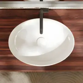 Умивальник Xuniva D Hansgrohe 61072450 — бічний ракурс