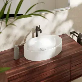 Умивальник Xuniva D Hansgrohe 61072450 — вид спереду