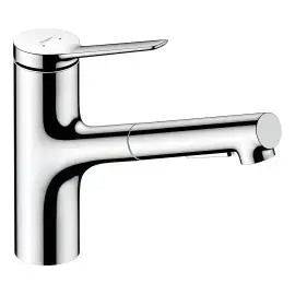 Змішувач для кухні Zesis M33 Hansgrohe 74800000 Chrome — вид на білому тлі