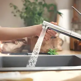 Змішувач для кухні Zesis M33 Hansgrohe 74803000 Chrome — вид згори