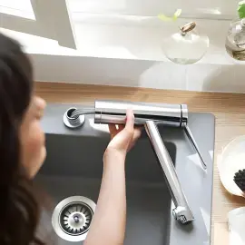 Змішувач для кухні Zesis M33 Hansgrohe 74805000 — вид спереду