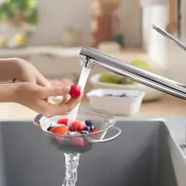 Змішувач для кухні Zesis M33 Hansgrohe 74813000 Chrome — вид спереду