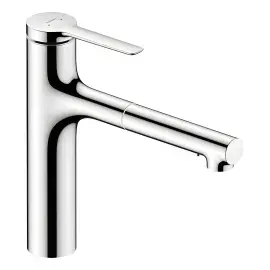 Змішувач для кухні Zesis M33 Hansgrohe 74823000 Chrome — вид на білому тлі