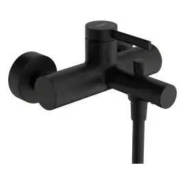 Змішувач для ванни Zesis S Hansgrohe 74420670 Matt Black — вид на білому тлі