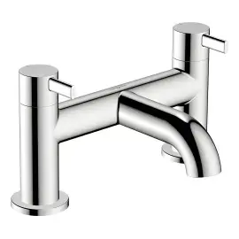 Змішувач для ванни Zesis S Hansgrohe 74423000 Chrome — вид на білому тлі