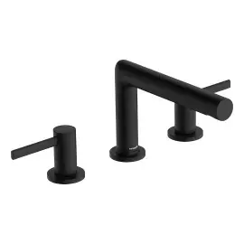 Змішувач для раковини Zesis S Hansgrohe 74733670 Matt Black — вид на білому тлі