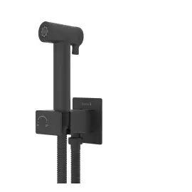 Гигиенический душ Bilovec Imprese f03700910AA Black Matt — боковой ракурс