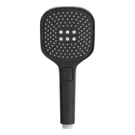 Комплект душової системи з термостатом Bilovec Imprese t04800910SBC Matt Black — ракурс 3/4