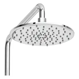 Душова система з термостатом Bilovec Imprese t048B00901SR Chrome — вид спереду
