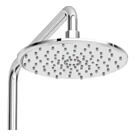 Душевая система с термостатом Bilovec Imprese t048S00901SR Chrome — вид спереди