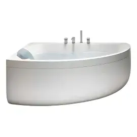 Ванна гідромасажна AQUASOUL OFFSET лівостороння Jacuzzi AQU30011A44 — вид на білому тлі