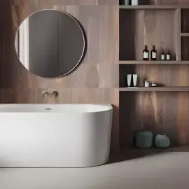 Ванна DALMA лівостороння Jacuzzi DAL00001G00 — вид спереду