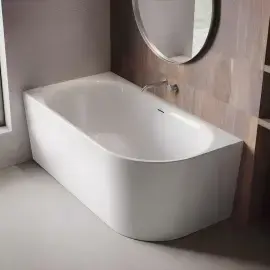 Ванна DALMA лівостороння Jacuzzi DAL00001G00 — бічний ракурс