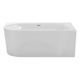 Ванна DALMA правостороння Jacuzzi DAL00002G00 — вид на білому тлі