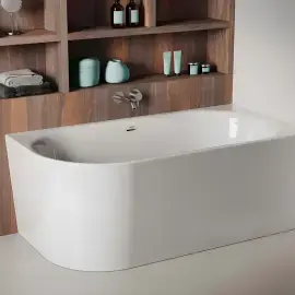 Ванна DALMA правостороння Jacuzzi DAL00002G00 — бічний ракурс