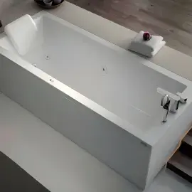 Ванна гідромасажна ENERGY (RAINBOW + CLEAN SYSTEM) Jacuzzi ENE301E1300+9440982A — вид спереду