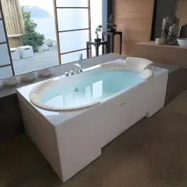 Ванна гідромасажна J-SHA MI Jacuzzi JSH10012C12 — вид спереду