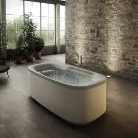 Ванна гідромасажна MUSE Jacuzzi 9F43797A — вид спереду