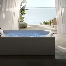 Ванна акрилова гідромасажна ONIRA Jacuzzi ONR101H0300+ 94393020 — вид згори