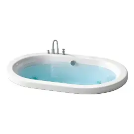 Ванна гідромасажна OPALIA Jacuzzi OPA001E0700 — вид на білому тлі