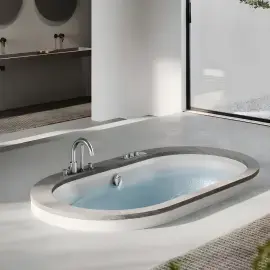 Ванна гідромасажна OPALIA STONE Jacuzzi OPA012E0700 — вид спереду