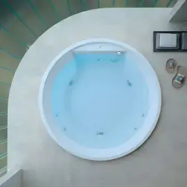 Ванна гідромасажна ROUND 150 Jacuzzi PR0600H0400 — вид спереду