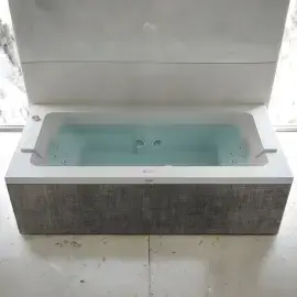 Ванна гідромасажна SHARP DOUBLE Jacuzzi SHA301E0400+ 9440B59A — вид спереду
