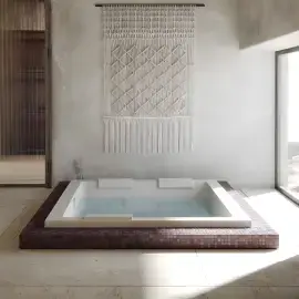 Ванна гідромасажна SHARP EXTRA Jacuzzi SHA401E0400 — вид спереду