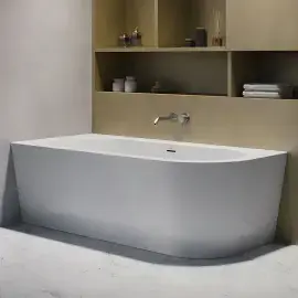 Ванна SILBA левосторонняя Jacuzzi SLB00001G00 — вид сверху