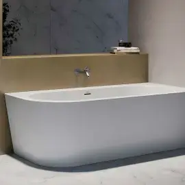 Ванна SILBA правостороння Jacuzzi SLB00002G00 — бічний ракурс