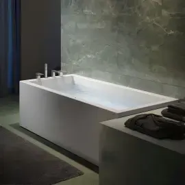 Ванна акрилова гідромасажна Silk Jacuzzi SI0001H2E00+ 9440A18A — вид спереду