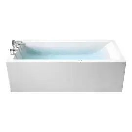 Ванна акрилова гідромасажна Silk Jacuzzi SI0101H2E00+ 9440A19A — вид на білому тлі