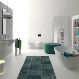 Биде Aquatech Kerasan 3724 01 — вид сзади