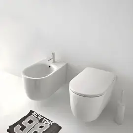 Біде Nolita Kerasan 5325 01 — бічний ракурс
